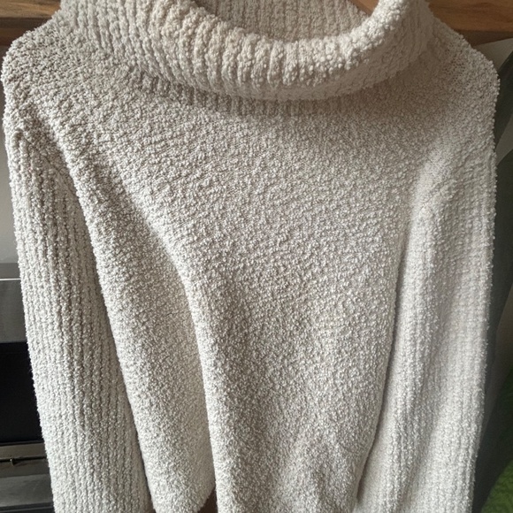 Umgee Cozy Cowl Neck Sweater with Bell Sleeves - Picture 2 of 7